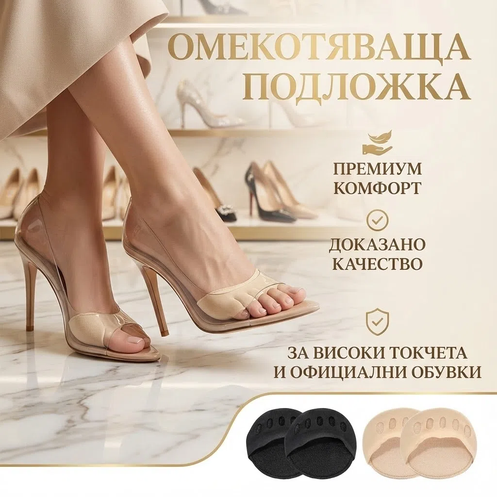 1767797351412-0nydngvuqzh Омекотяваща подложка за високи токчета и официални обувки CR 11