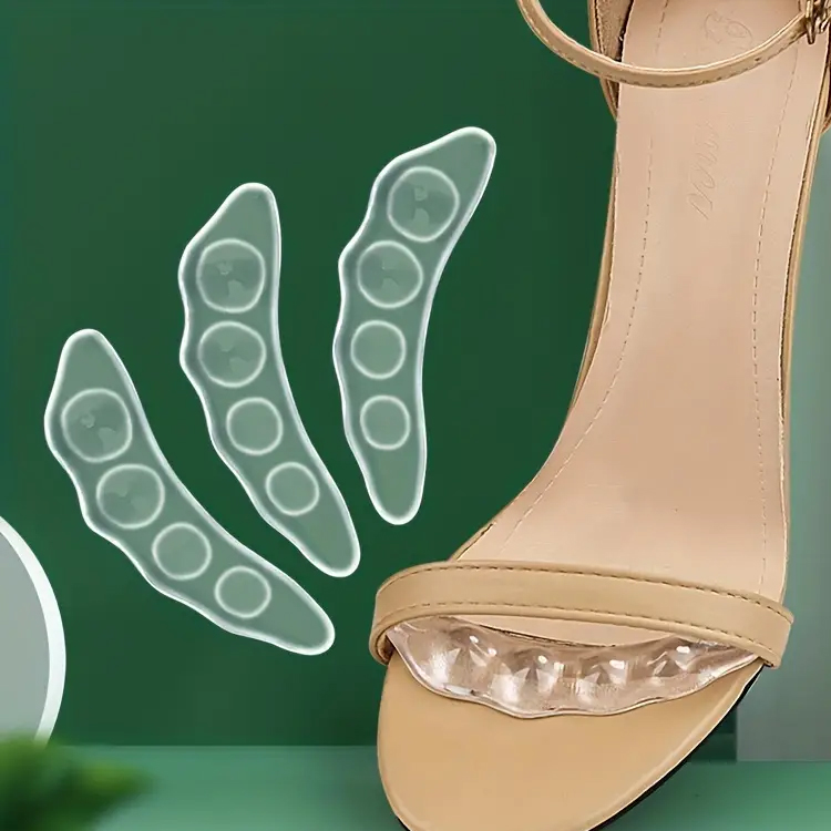 footcare23 Силиконови подложки против хлъзгане за сандали и чехли – снимка 4