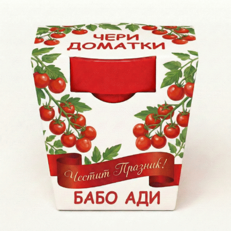 Подаръчен комплект за отглеждане на Чери доматки-Вкус и природа в един подарък – снимка 2