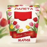 Подаръчен комплект за засаждане на Лалета – Вълшебство в цветове 1 image_1769606224613_bhekwj