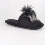Домашни чехли Pom-pom черен 1 IMG_1870