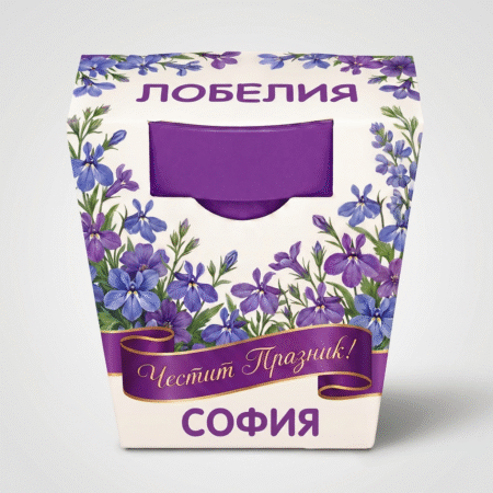 Подаръчен комплект с Лобелия – снимка 2