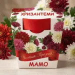 Подаръчен комплект с Хризантема – символ на дълголетие, уважение и хармония 1 image_1770010302196_j4tfhe